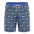 Dragon Ball Capsule Corp Swim Trunks