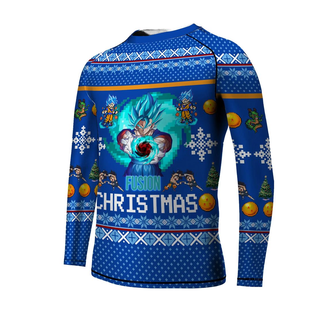 Dragon Ball Fusion Christmas Kids Rash Guard