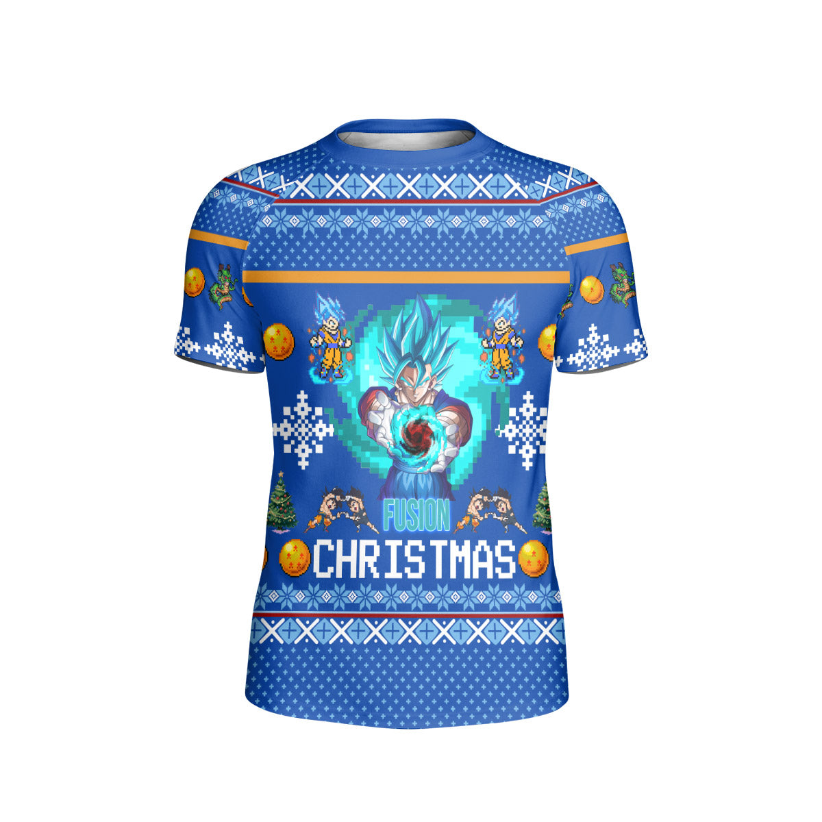Dragon Ball Fusion Christmas Kids Rash Guard