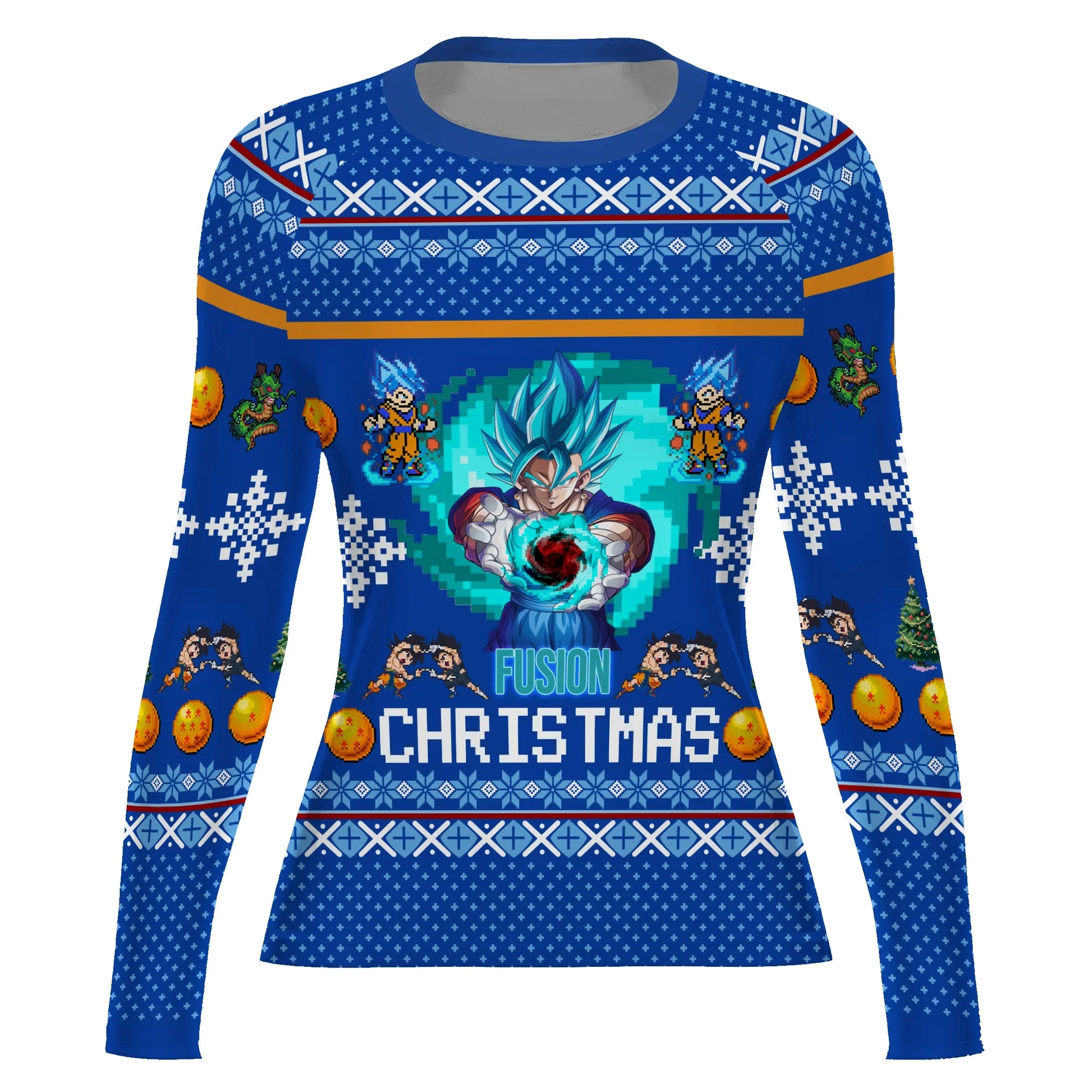 Dragon Ball Fusion Christmas Rash Guard