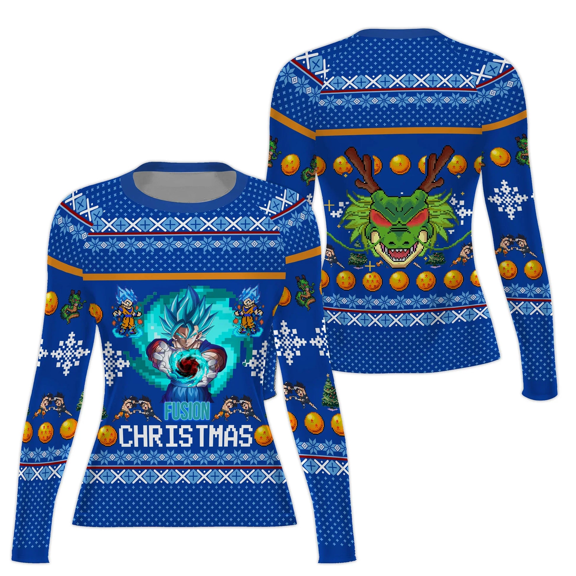 Dragon Ball Fusion Christmas Rash Guard