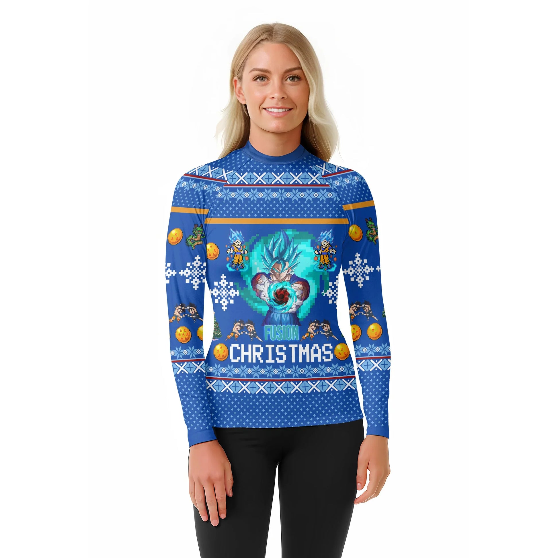 Dragon Ball Fusion Christmas Rash Guard