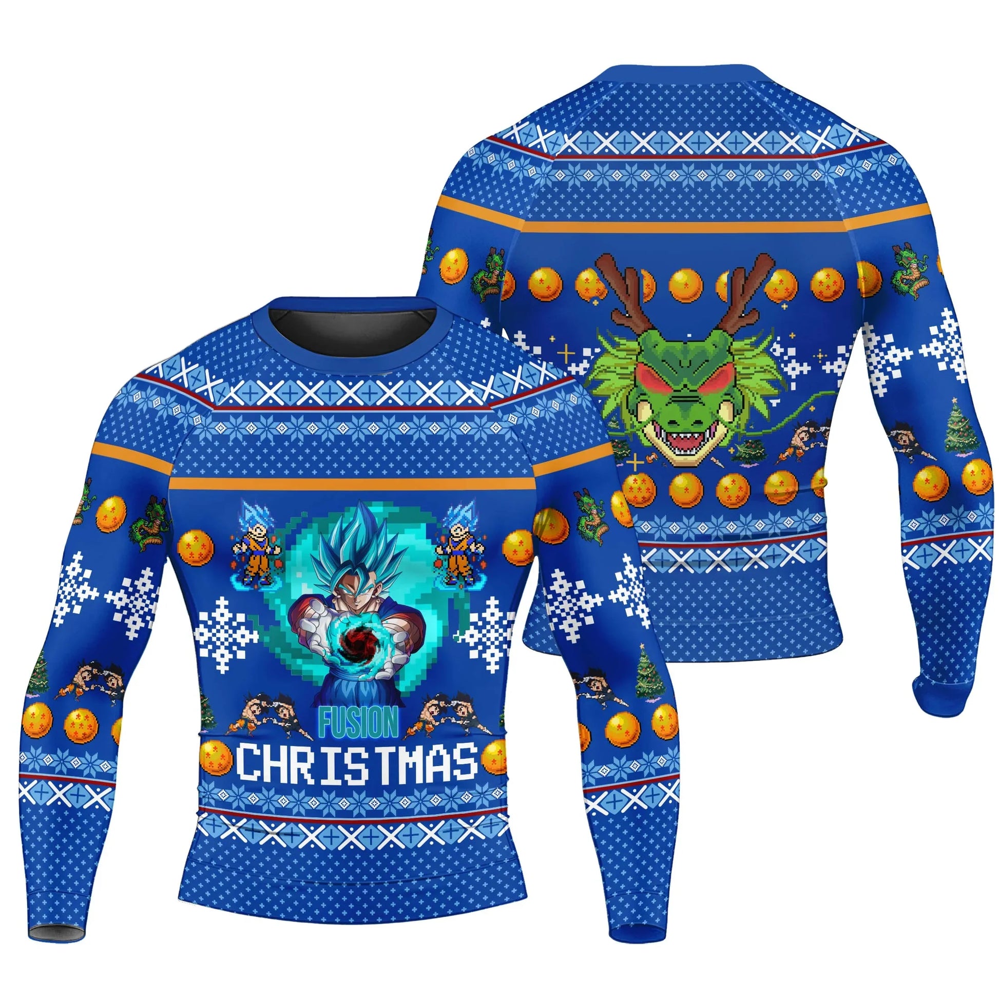 Dragon Ball Fusion Christmas Rash Guard