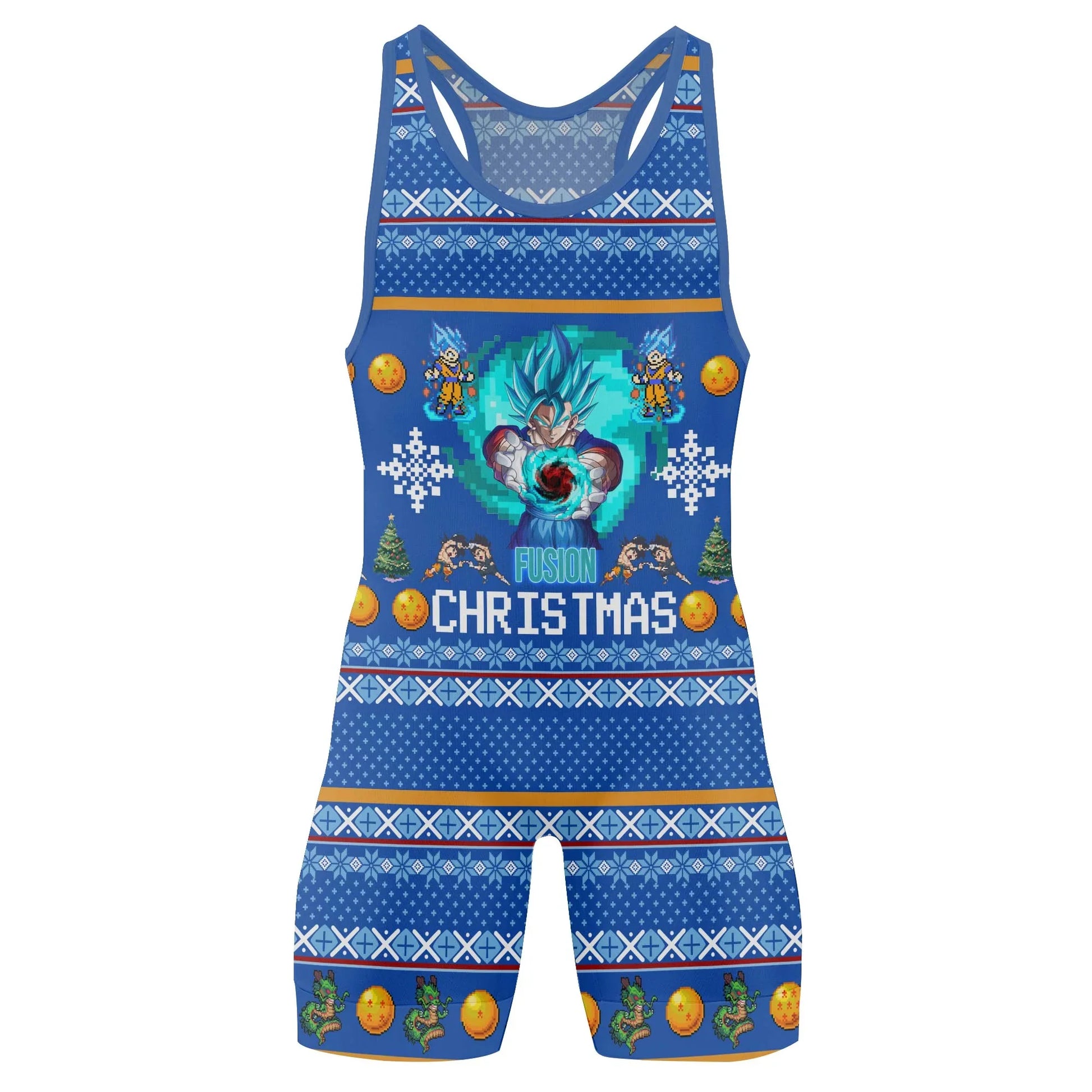 Dragon Ball Fusion Christmas Wrestling Singlet