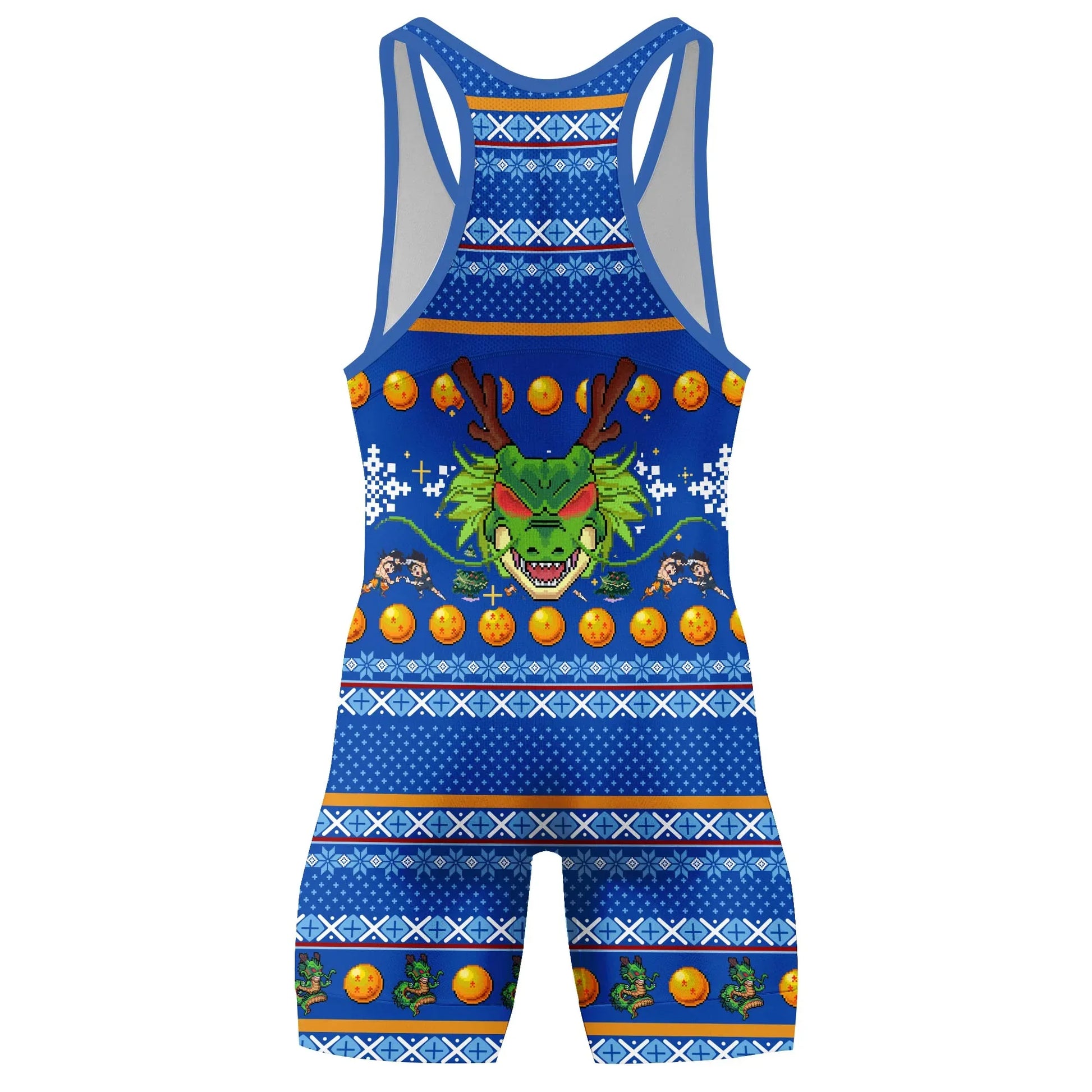 Dragon Ball Fusion Christmas Wrestling Singlet