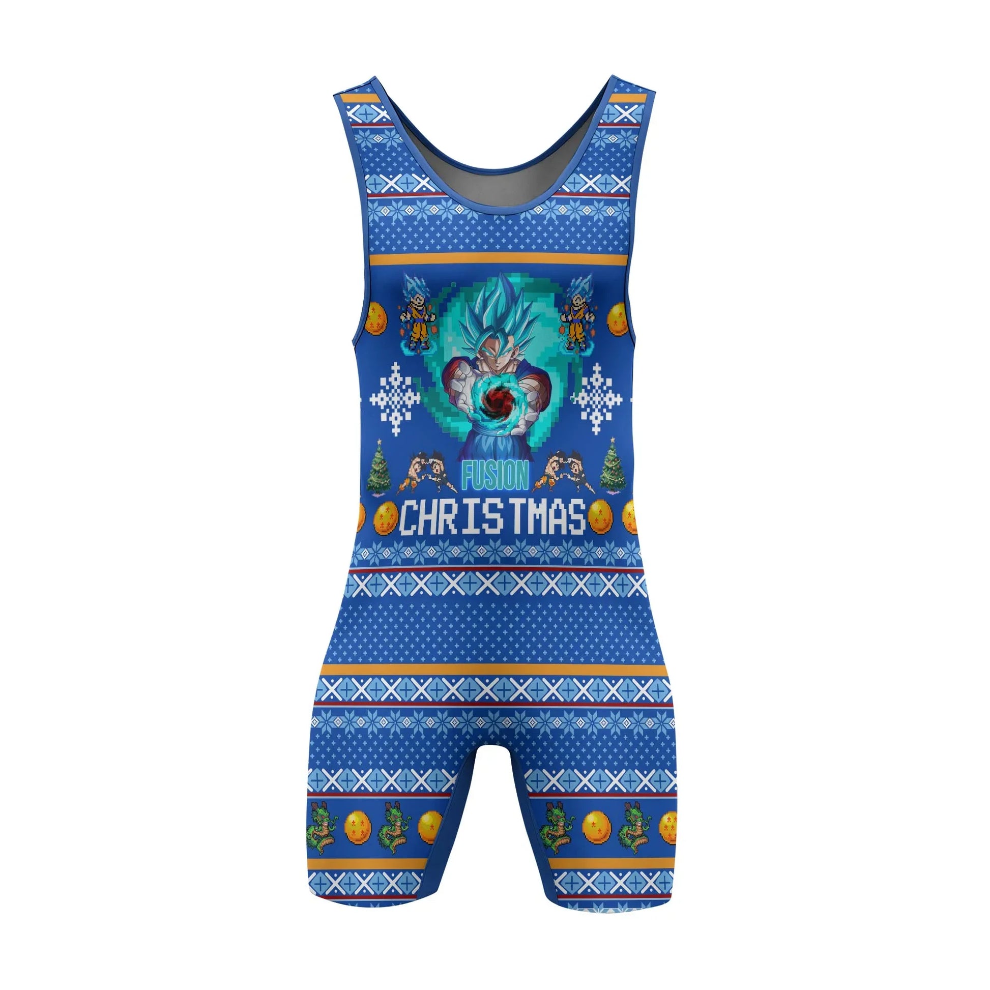 Dragon Ball Fusion Christmas Wrestling Singlet