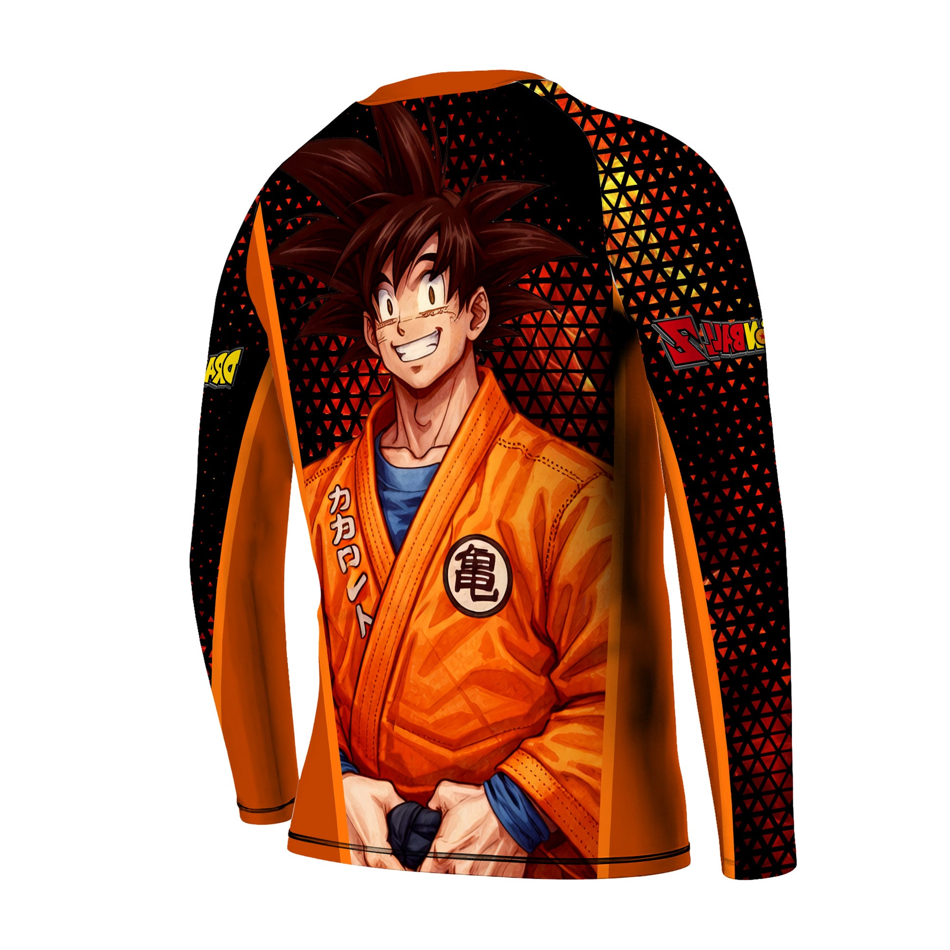 Dragon Ball Goku BJJ Kids Rash Guard