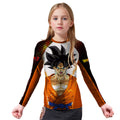 Dragon Ball Goku BJJ Kids Rash Guard