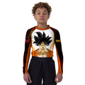 Dragon Ball Goku BJJ Kids Rash Guard