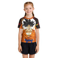 Dragon Ball Goku BJJ Kids Rash Guard