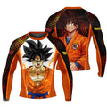 Dragon Ball Goku BJJ Rash Guard