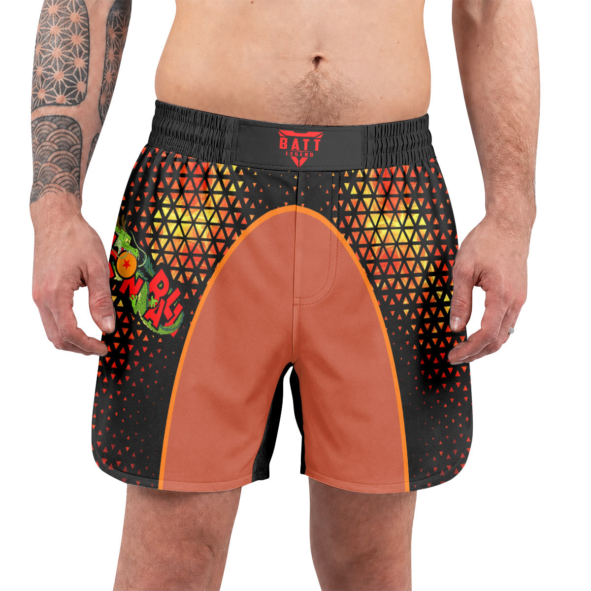 Dragon Ball Goku BJJ Grappling Shorts