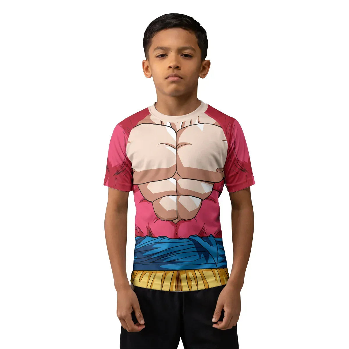 Dragon Ball Goku Super Saiyan Fourth Kids Rash Guard