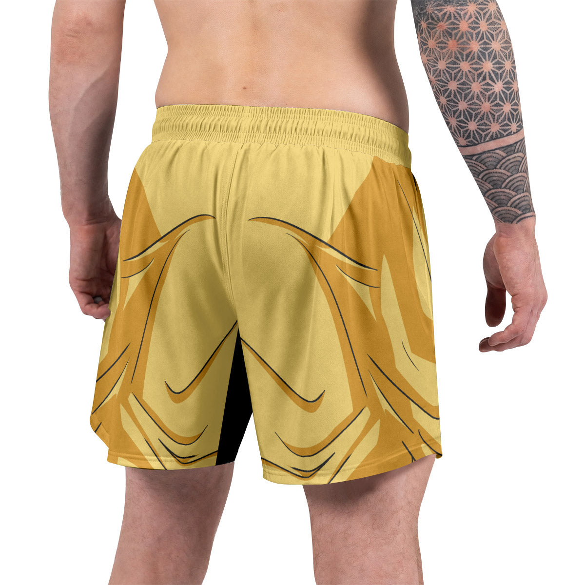 Dragon Ball Goku Super Saiyan Fourth Grappling Shorts