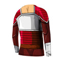 Dragon Ball King Vegeta Armor Kids Rash Guard