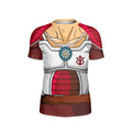 Dragon Ball King Vegeta Armor Kids Rash Guard