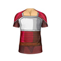 Dragon Ball King Vegeta Armor Kids Rash Guard