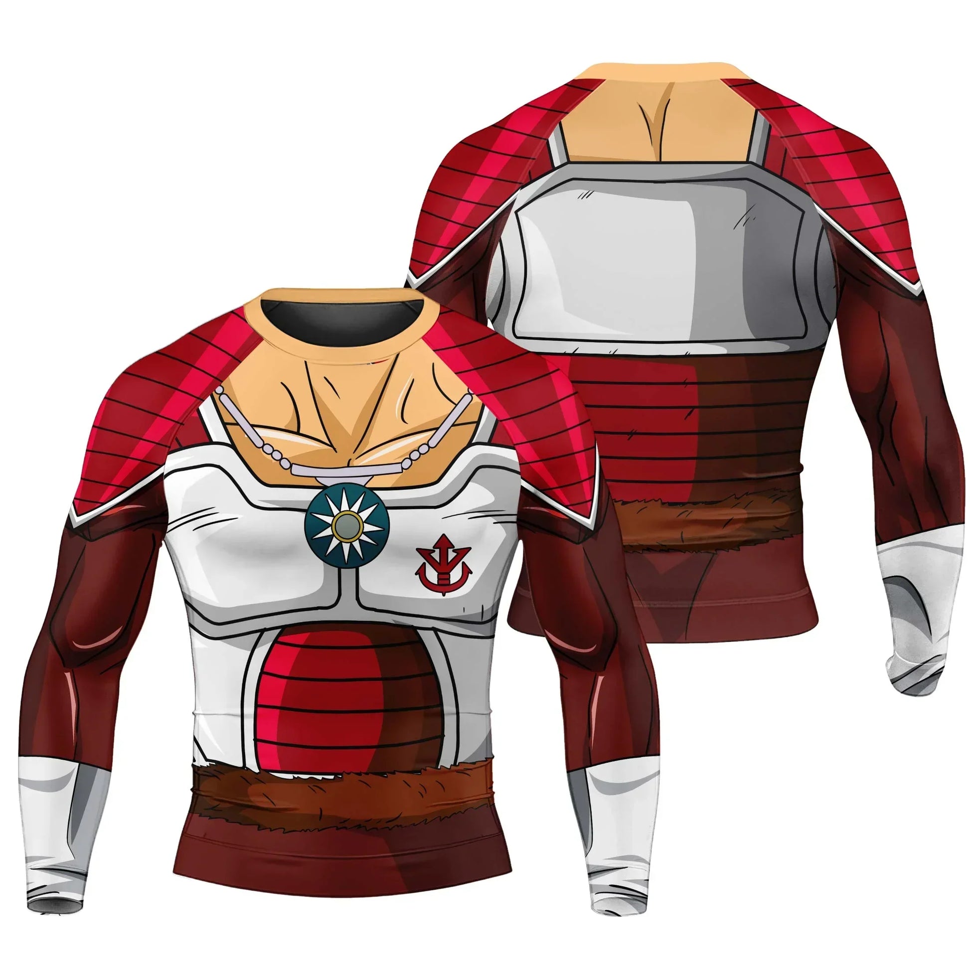 Dragon Ball King Vegeta Armor Rash Guard