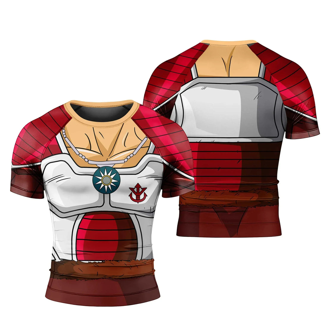Dragon Ball King Vegeta Armor Rash Guard