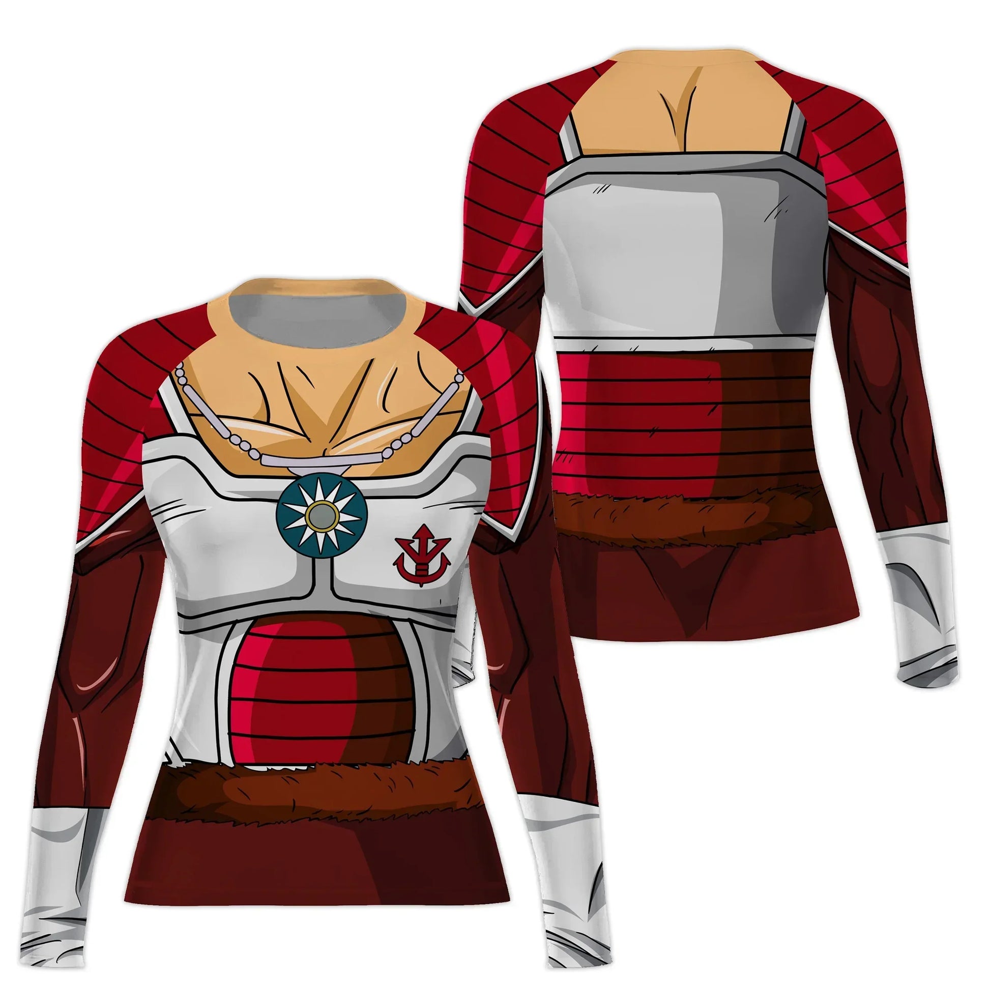 Dragon Ball King Vegeta Armor Rash Guard