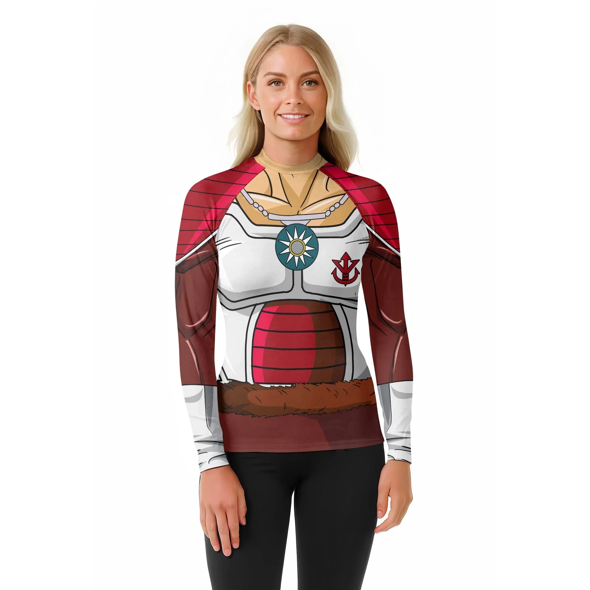 Dragon Ball King Vegeta Armor Rash Guard