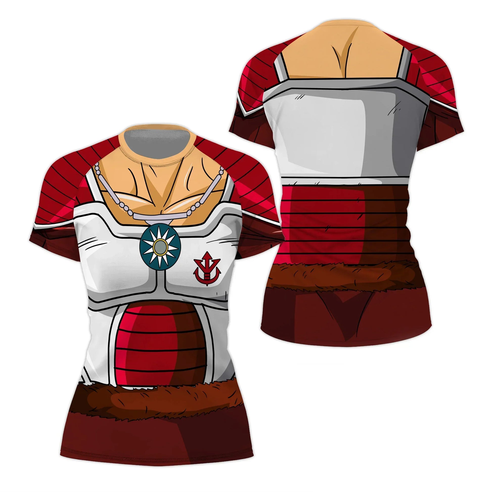 Dragon Ball King Vegeta Armor Rash Guard