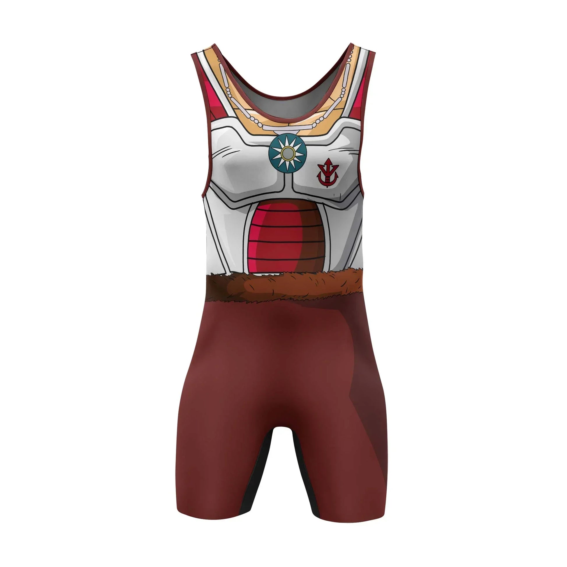 Dragon Ball King Vegeta Armor Wrestling Singlet