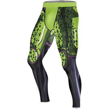 Dragon Ball Perfect Cell Men's Compression Leggings
