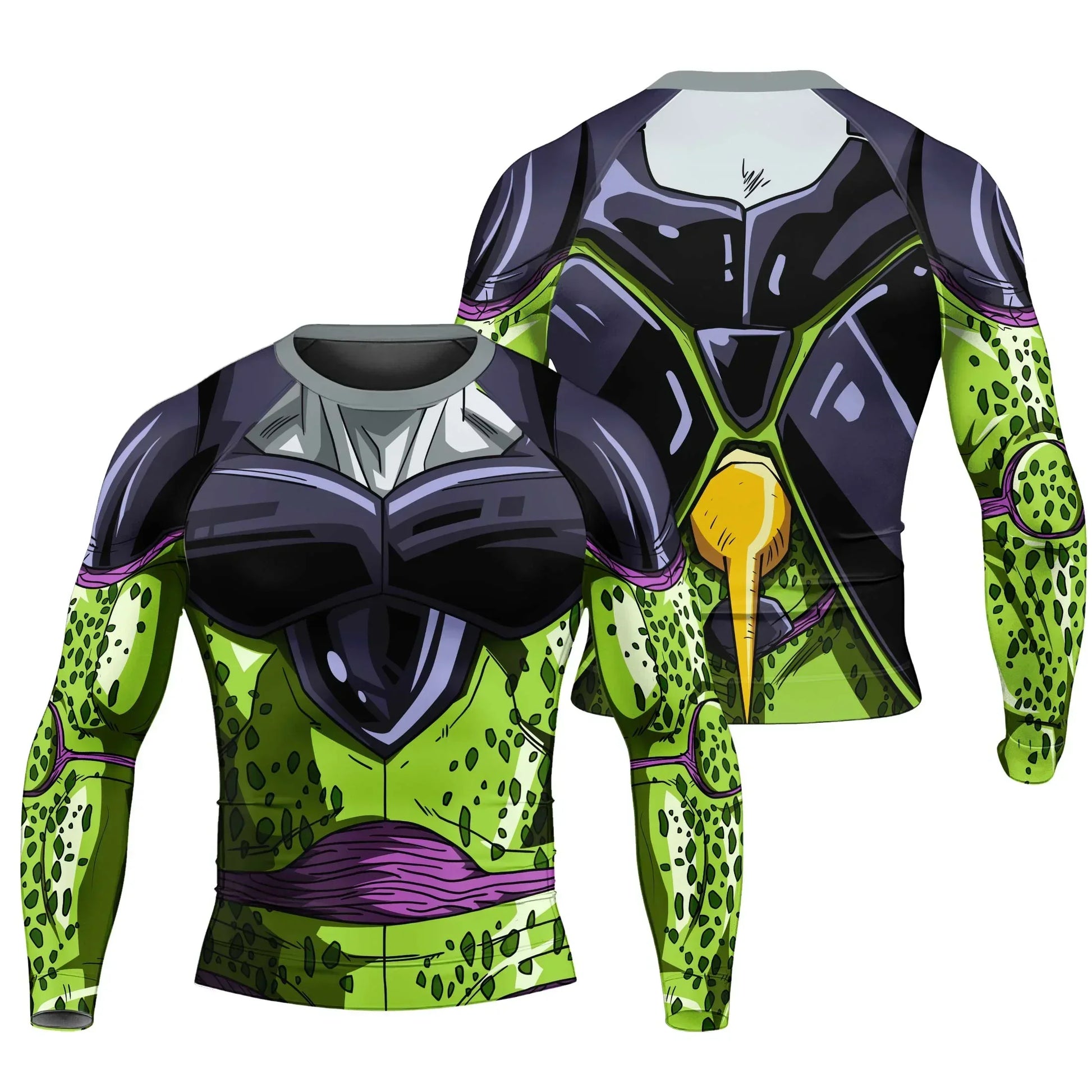 Dragon Ball Perfect Cell Rash Guard
