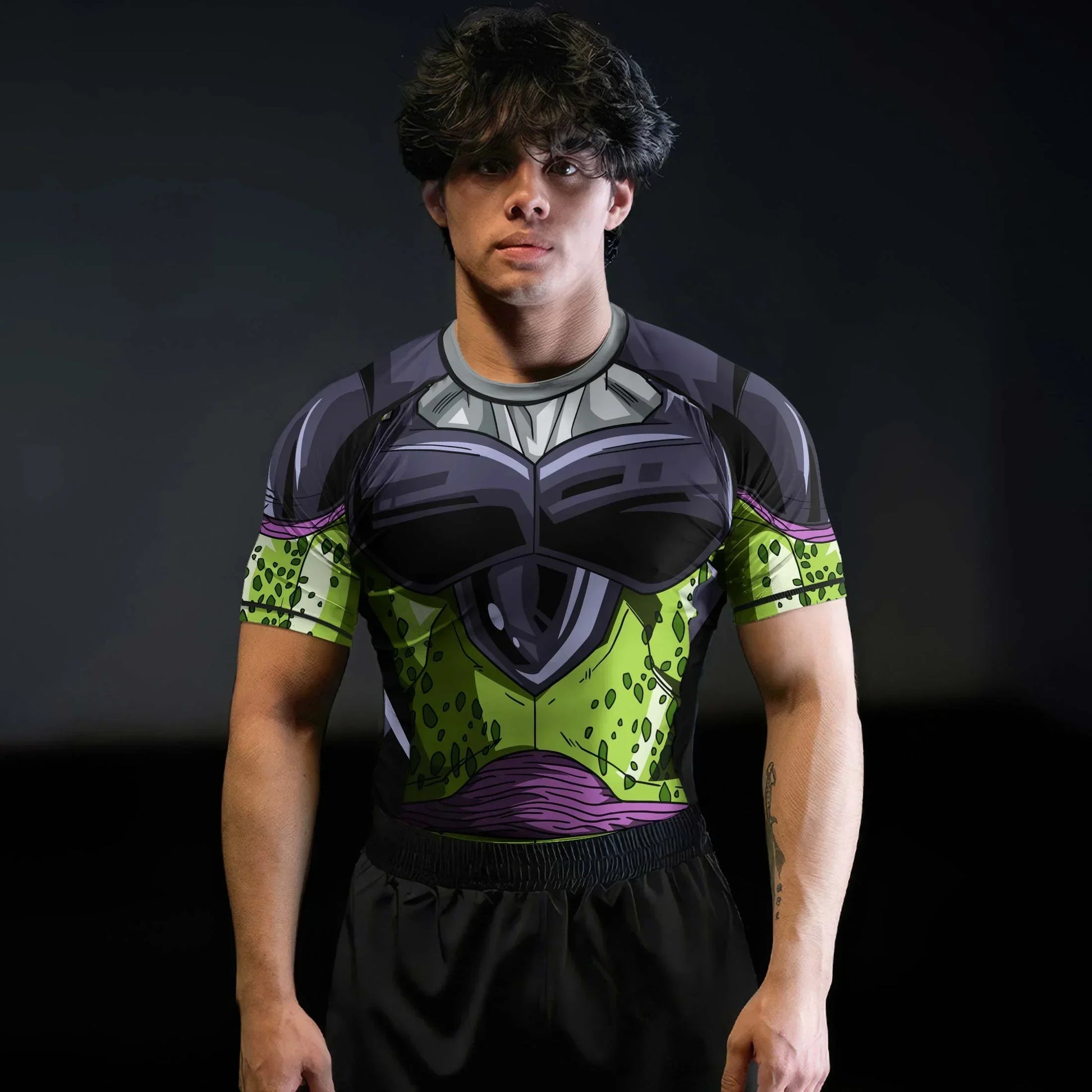 Dragon Ball Perfect Cell Rash Guard