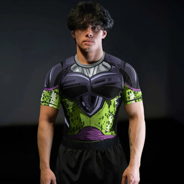 Dragon Ball Perfect Cell Rash Guard