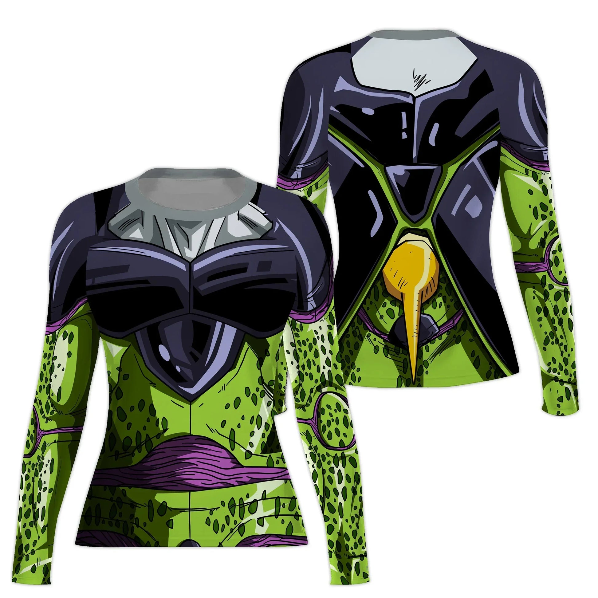Dragon Ball Perfect Cell Rash Guard