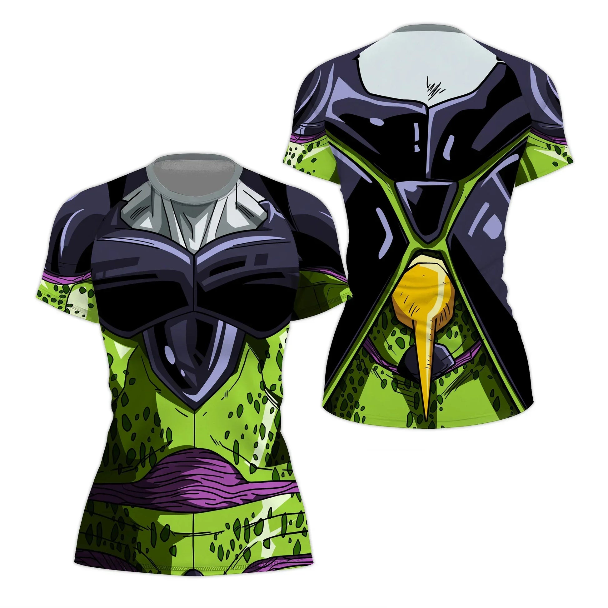 Dragon Ball Perfect Cell Rash Guard
