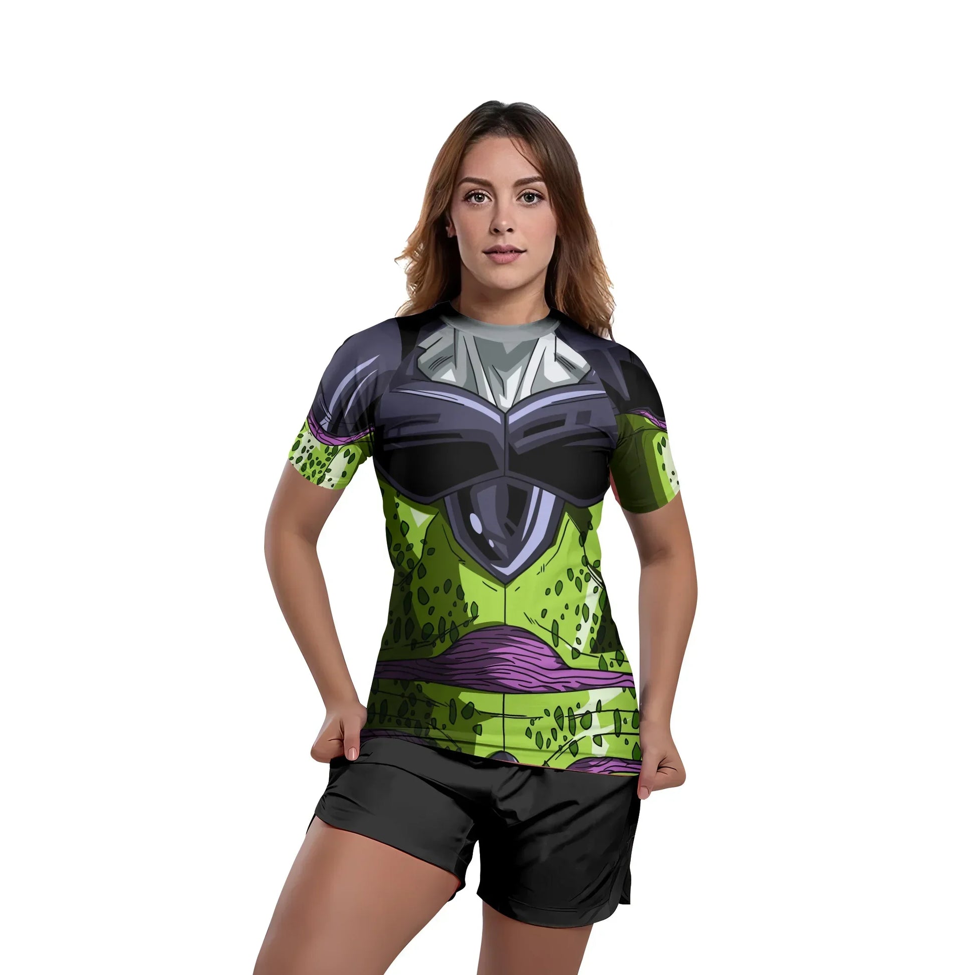 Dragon Ball Perfect Cell Rash Guard