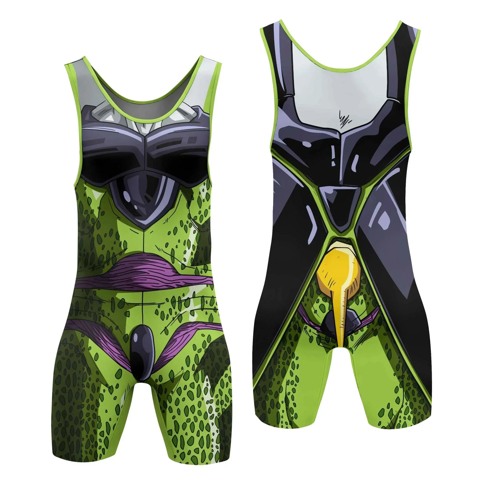 Dragon Ball Perfect Cell Wrestling Singlet