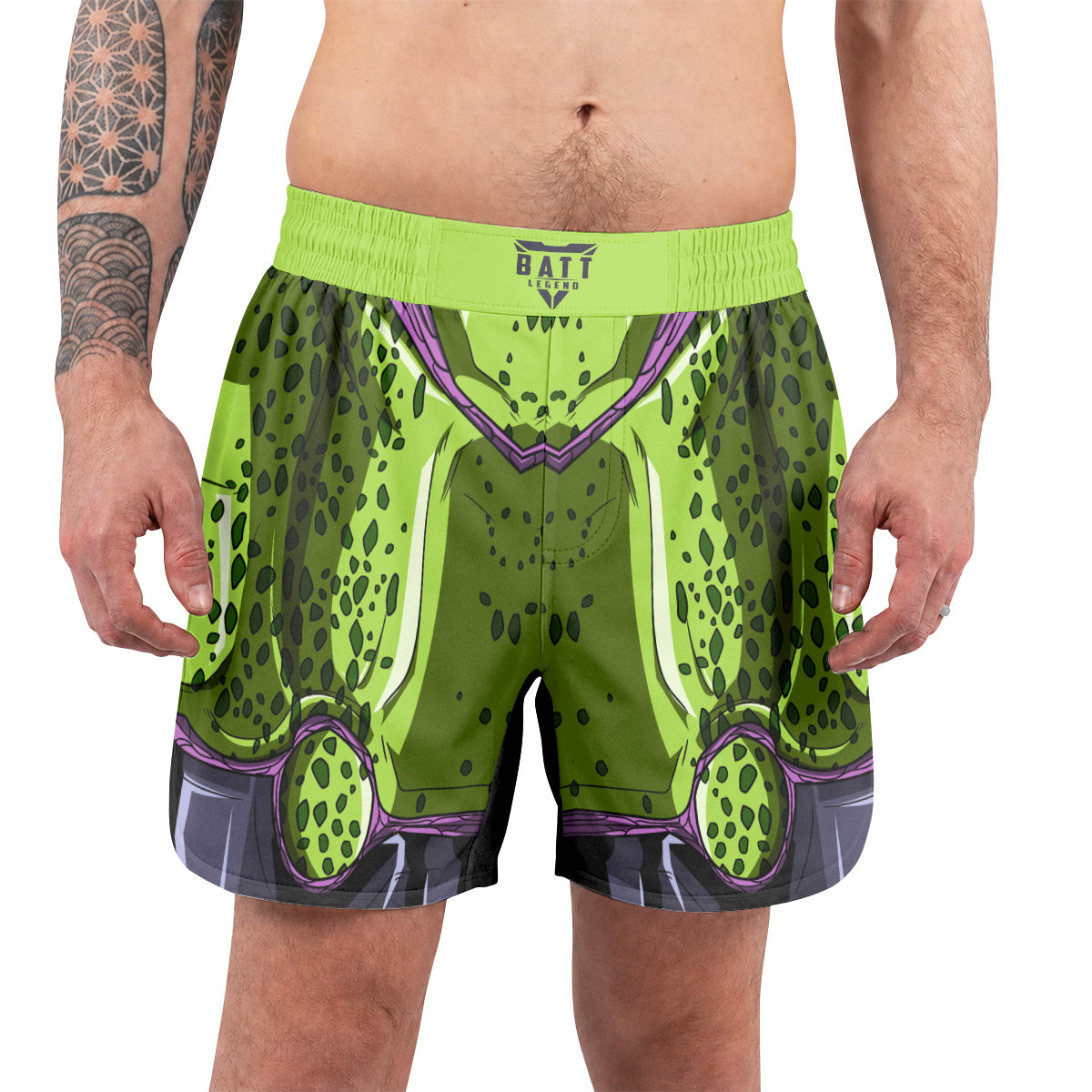 Dragon Ball Perfect Cell Grappling Shorts