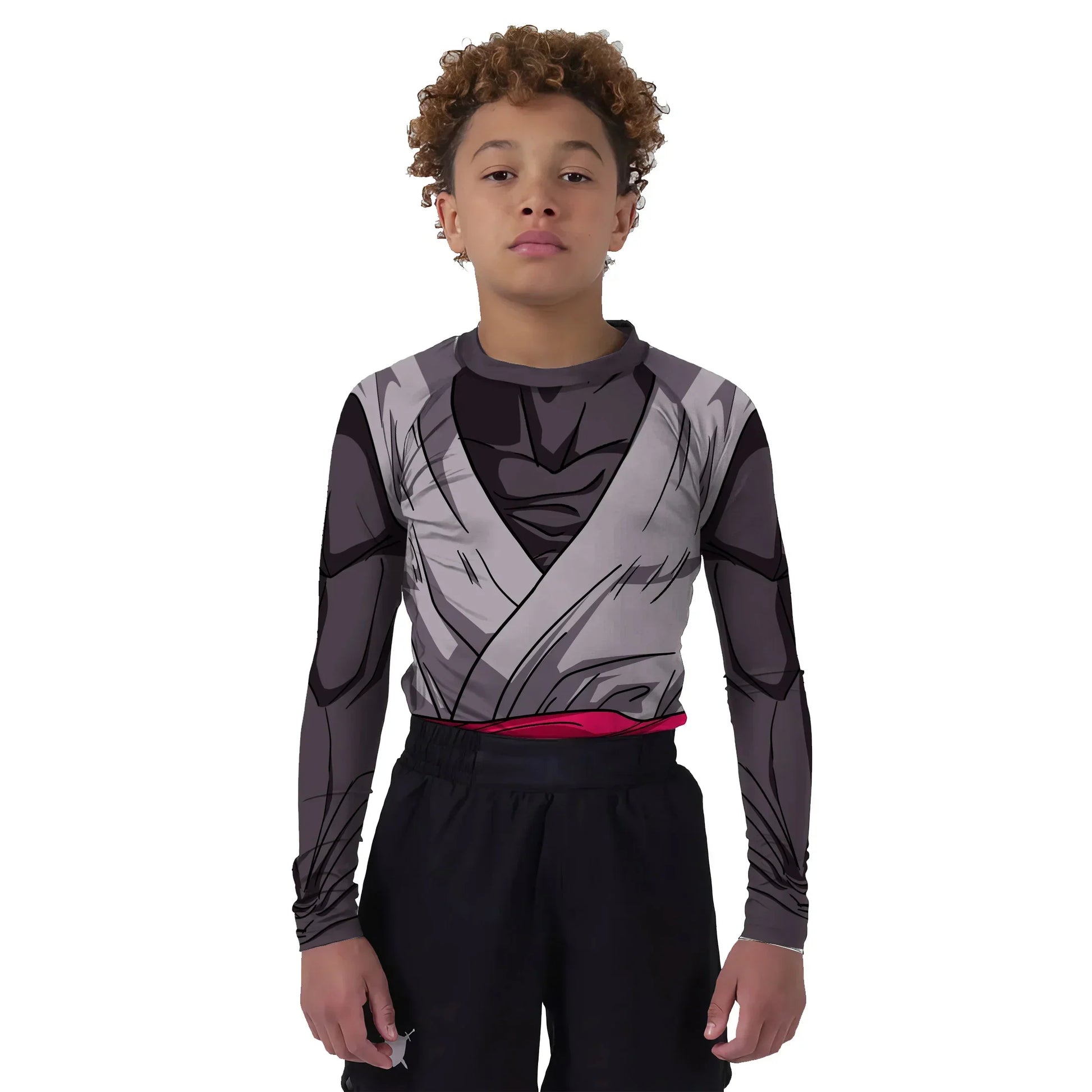 Dragon Ball Super Black Goku Kids Rash Guard