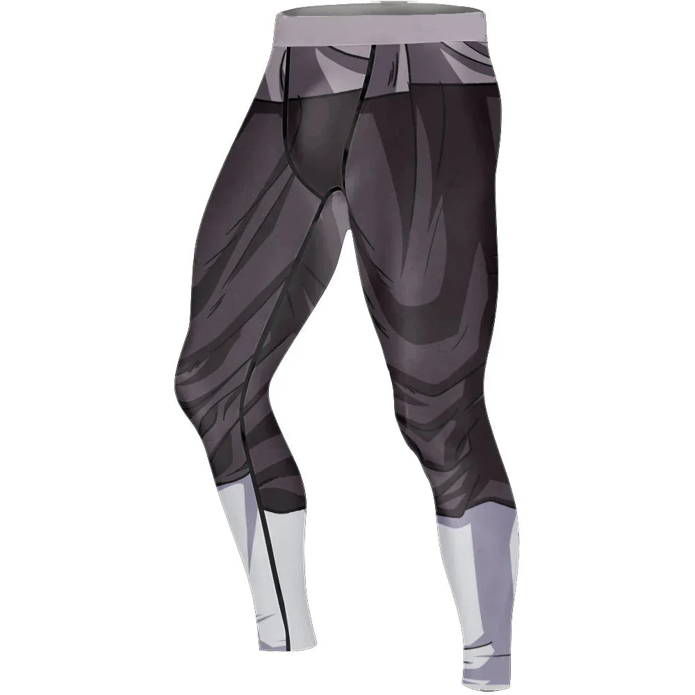 Dragon Ball Super Black Goku Men's Compression Leggings