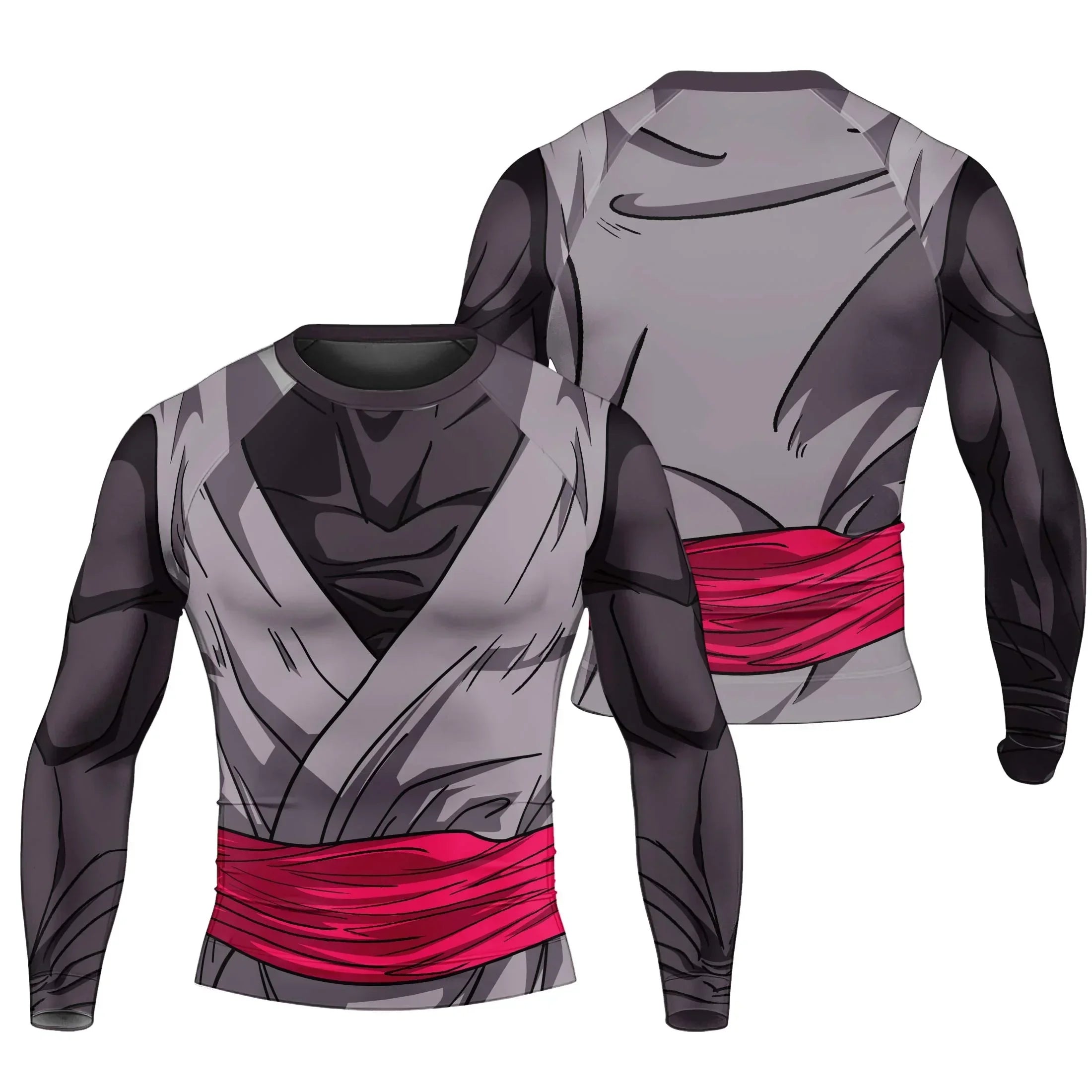Dragon Ball Super Black Goku Rash Guard | Athletic Rash Guard