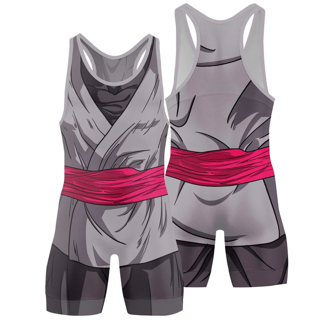Dragon Ball Super Black Goku Wrestling Singlet