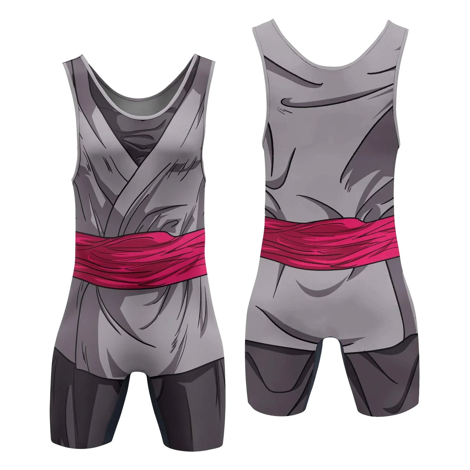 Dragon Ball Super Black Goku Wrestling Singlet
