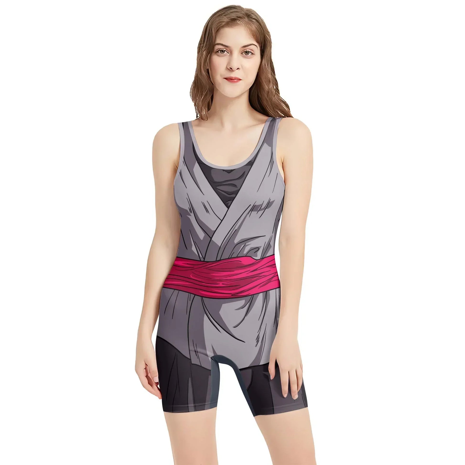 Dragon Ball Super Black Goku Wrestling Singlet