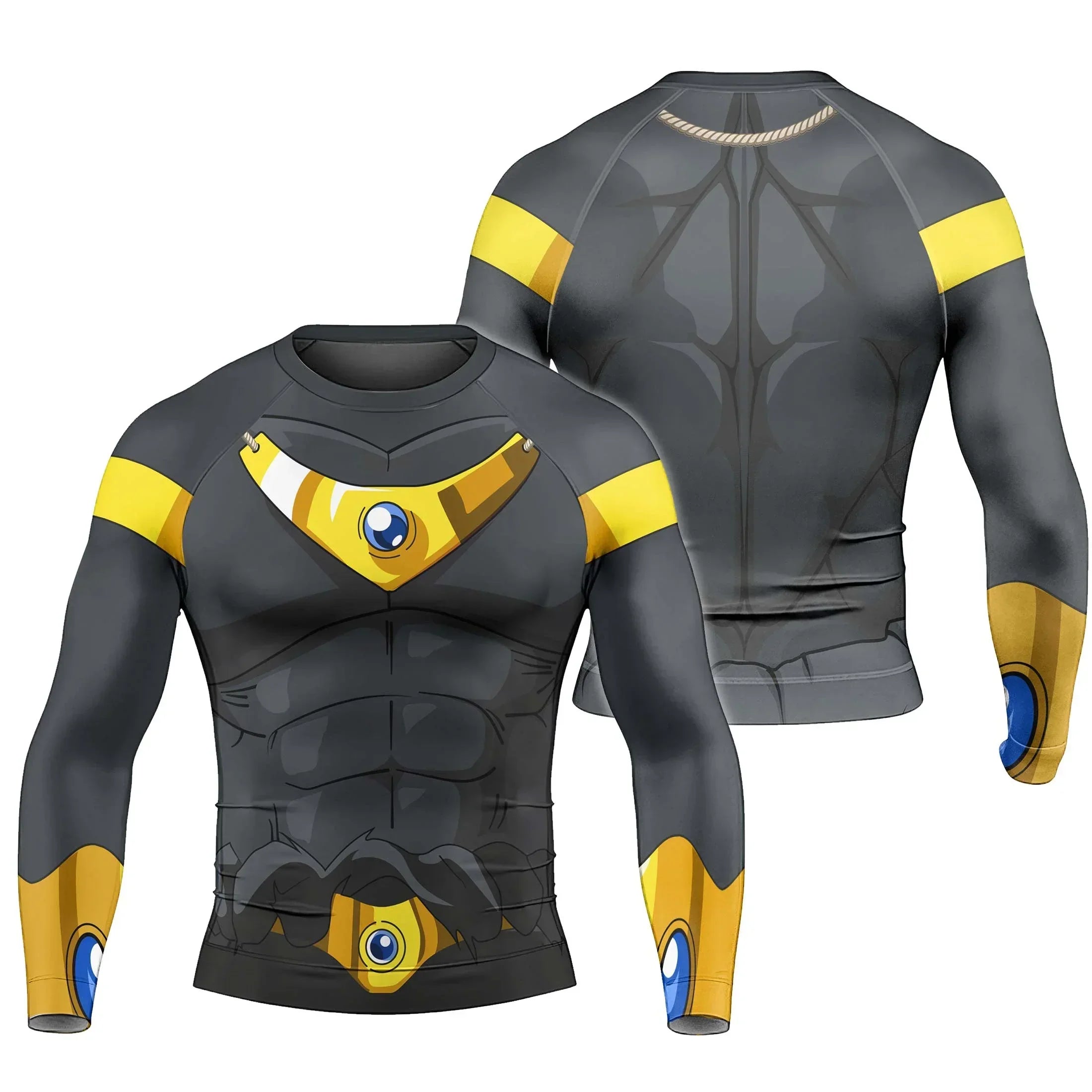 Dragon Ball Super Broly Rash Guard for MMA & Fitness