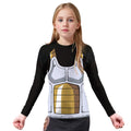 Dragon Ball Super Vegeta Kids Rash Guard