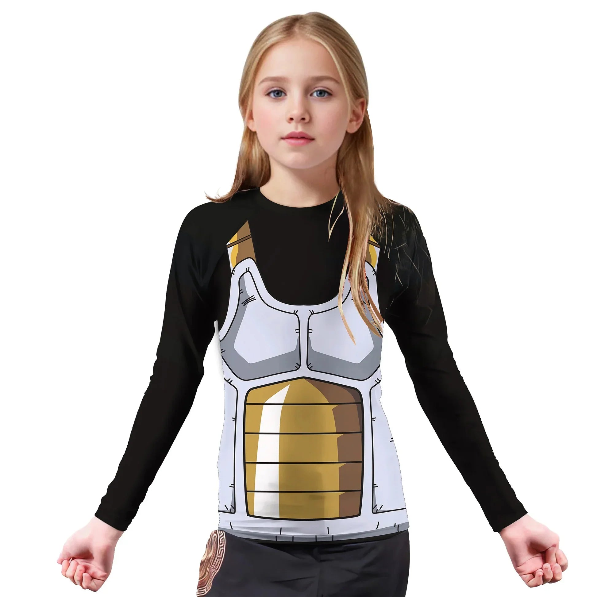 Dragon Ball Super Vegeta Kids Rash Guard