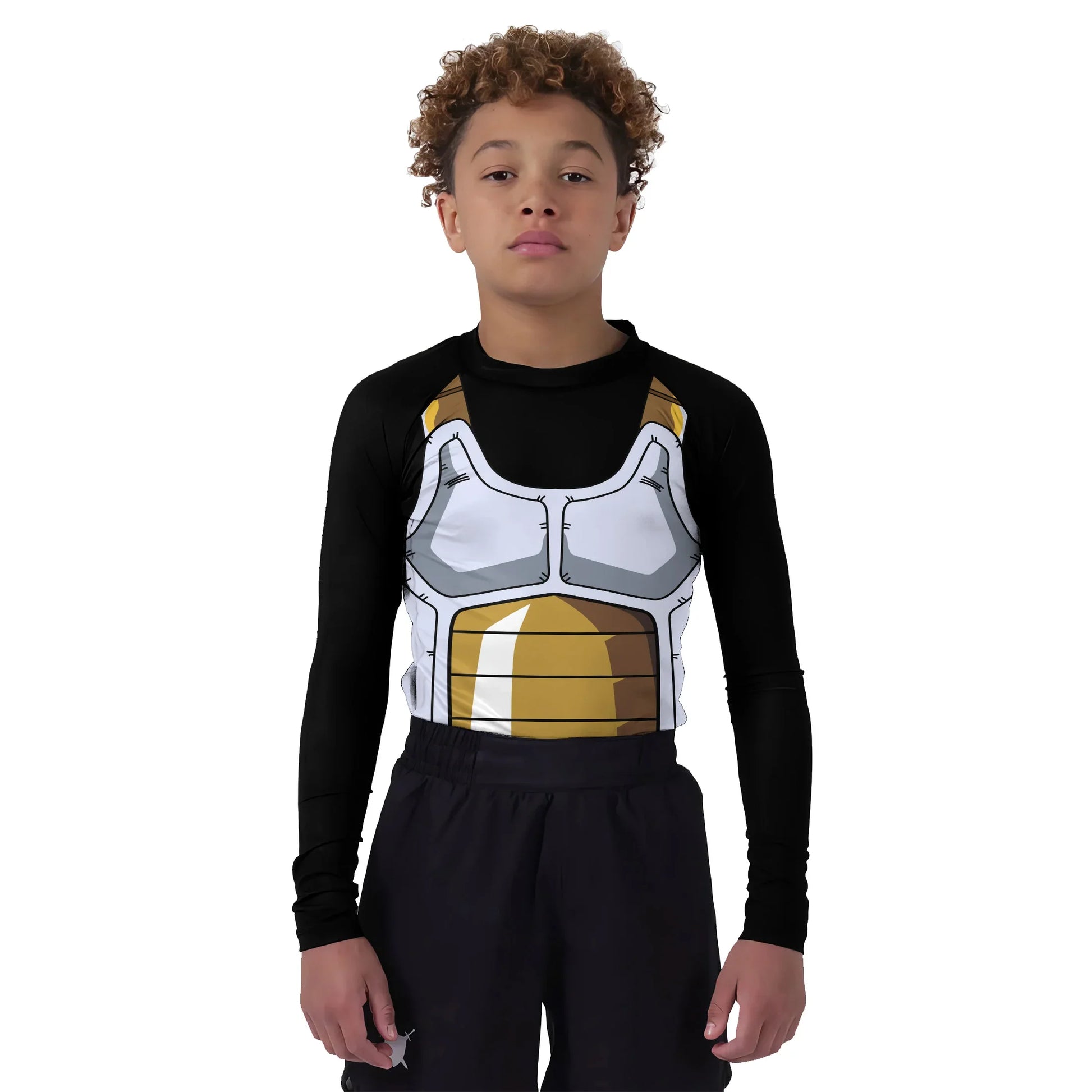 Dragon Ball Super Vegeta Kids Rash Guard