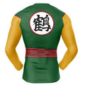 Dragon Ball Tenshinhan Suit Long Sleeve Rash Guard