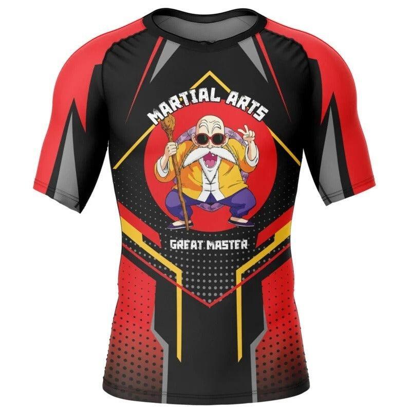 Dragon Ball Turtle School Master Roshi Rash Guard