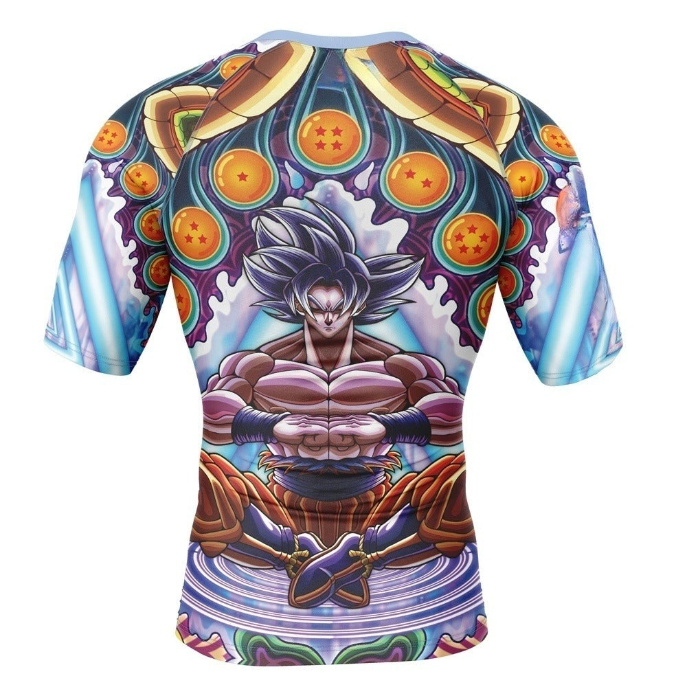 Dragon Ball Ultra Instinct Goku Rash Guard