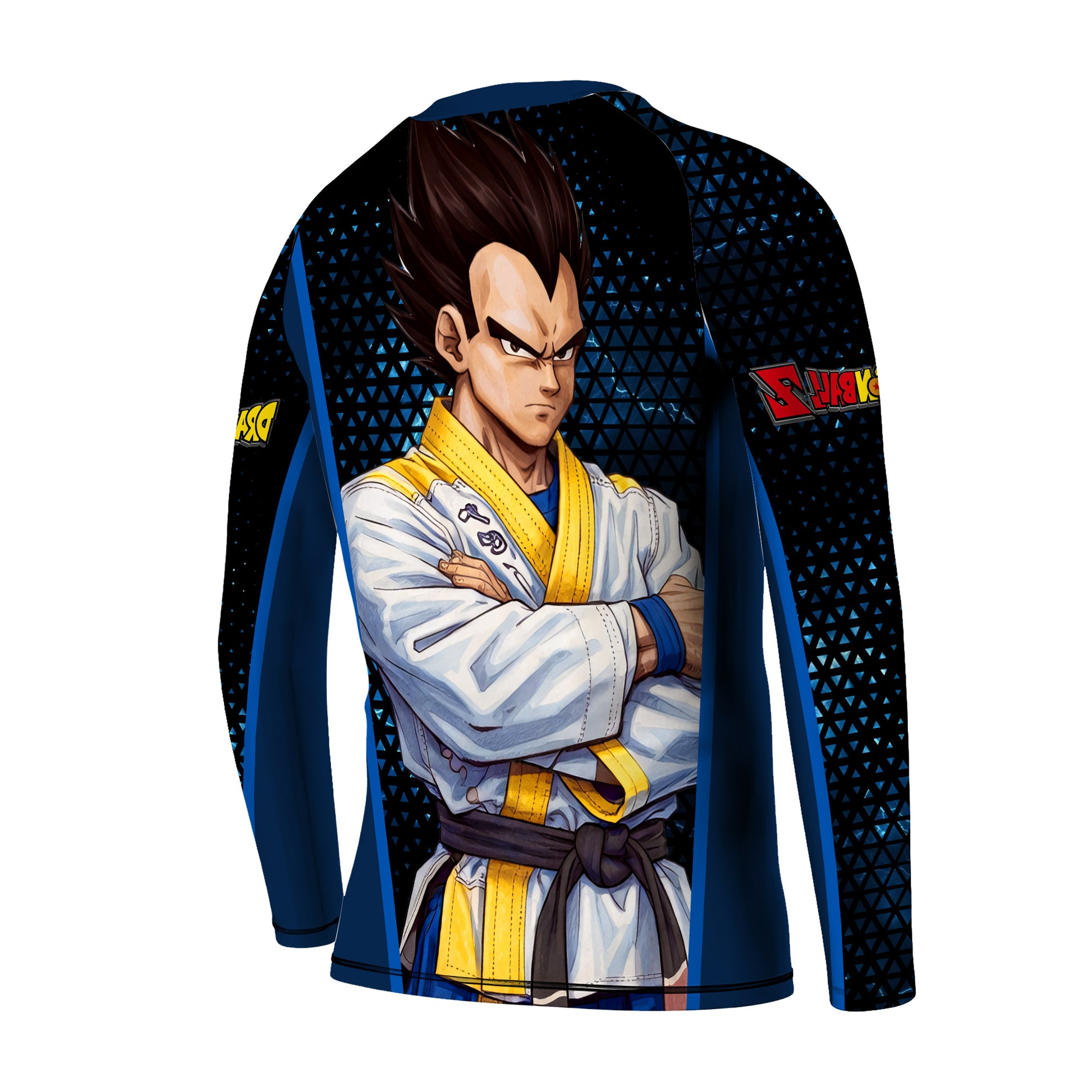 Dragon Ball Vegeta BJJ Kids Rash Guard
